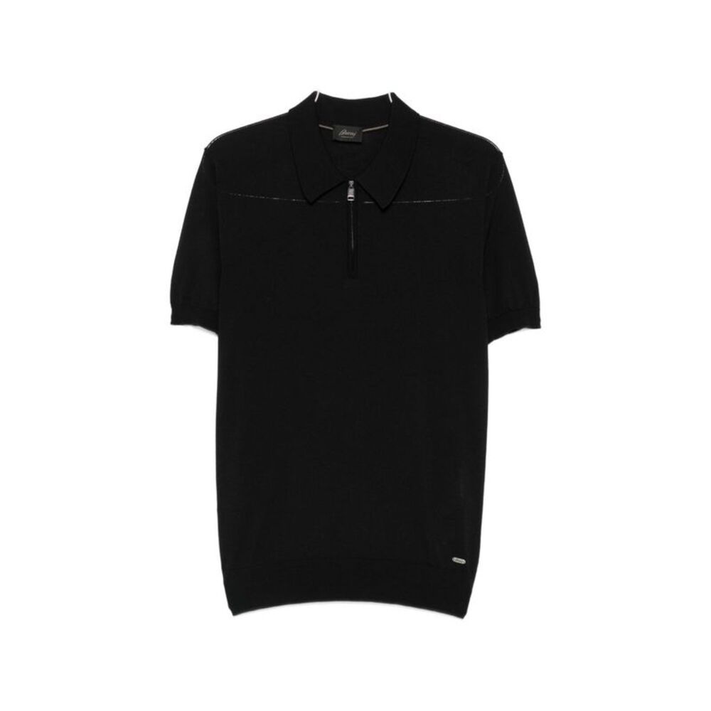 Brioni Men Wool Polo Shirt